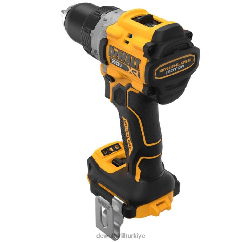 20v max xr fırçasız kablosuz 1/2 inç matkap/tornavida (çıplak alet) DEWALT R20686 aletler