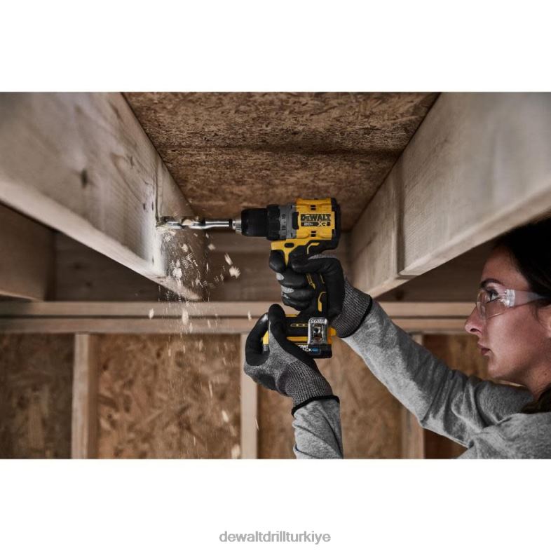 20v max xr fırçasız kablosuz 1/2 inç matkap/tornavida (çıplak alet) DEWALT R20686 aletler