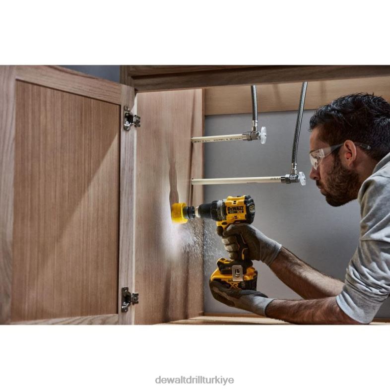 20v max xr fırçasız kablosuz 1/2 inç matkap/tornavida (çıplak alet) DEWALT R20686 aletler