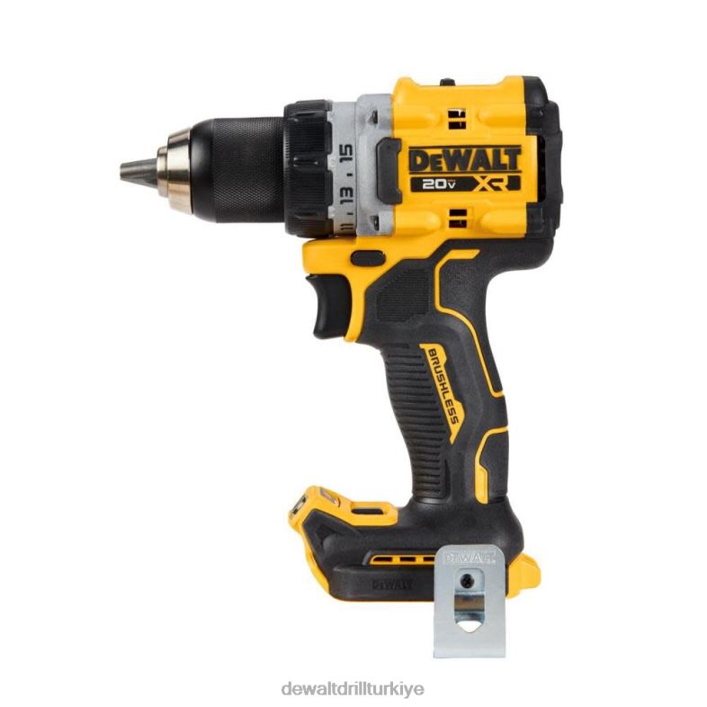 20v max xr fırçasız kablosuz 1/2 inç matkap/tornavida (çıplak alet) DEWALT R20686 aletler