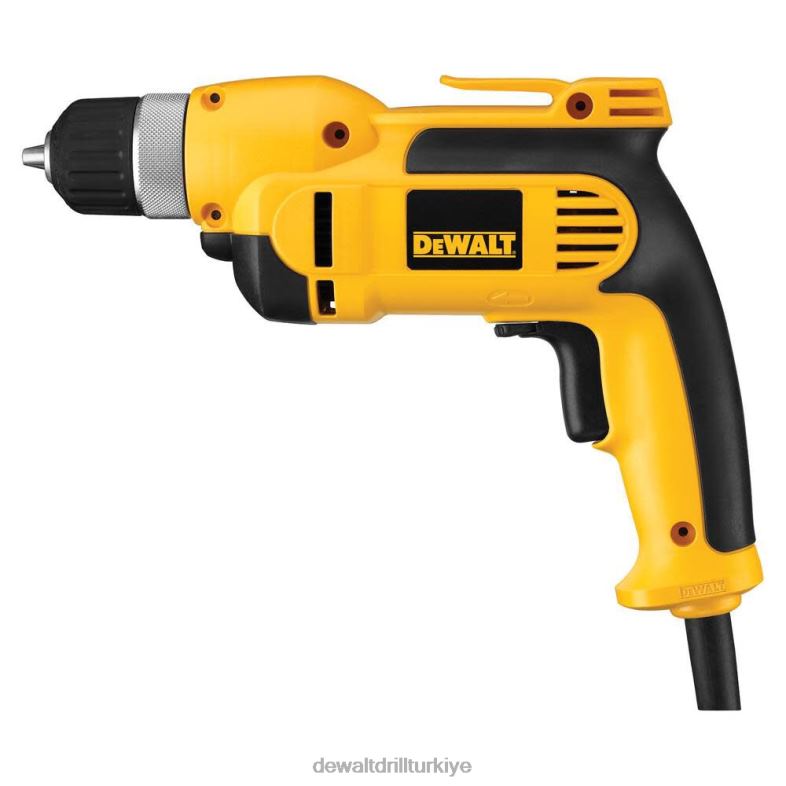 3/8 inç (10 mm) vsr kabzalı matkap seti, anahtarsız mandrene sahip DEWALT R2068148 aletler