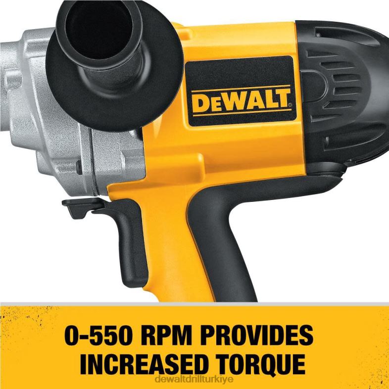 ağır hizmet tipi 1/2 inç kürek saplı matkap (dw130v) DEWALT R206871 aletler