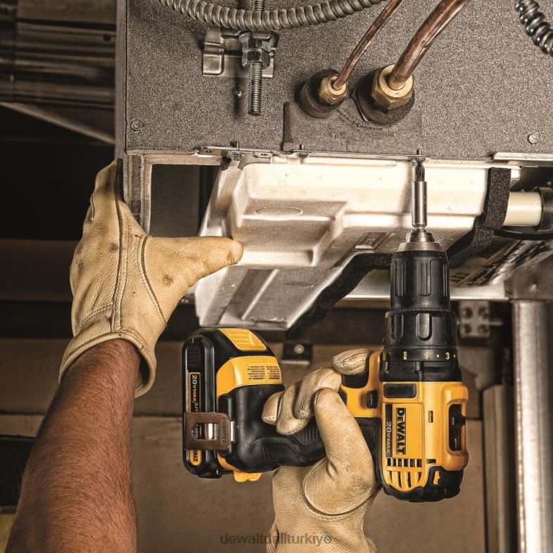 dcd780c2 20v max kompakt matkap sürücü seti DEWALT R2068181 aletler