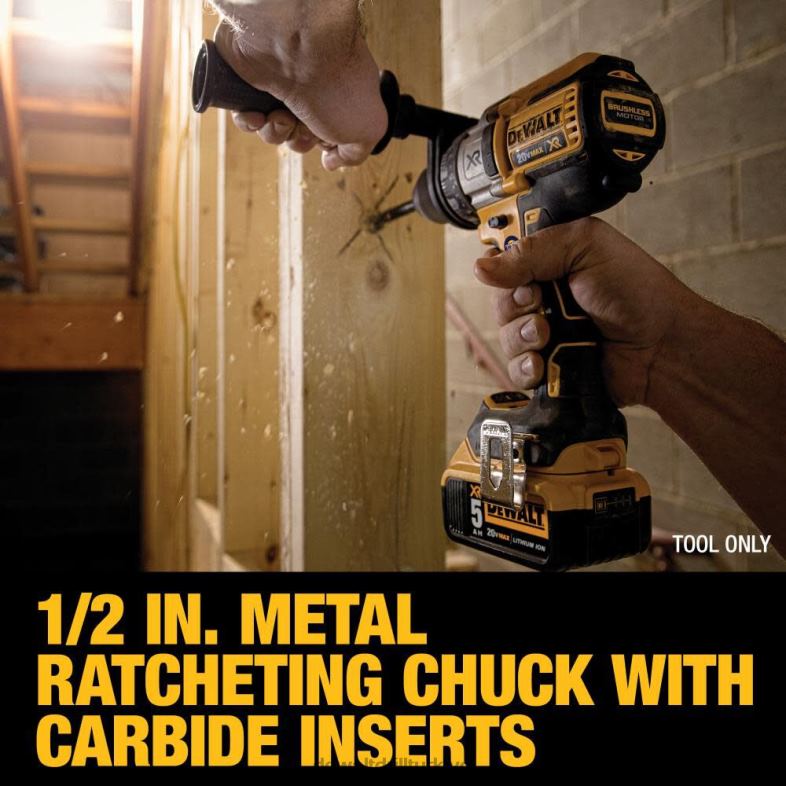 dcd991b - 20v max xr lityum iyon fırçasız 3 vitesli matkap/tornavida (çıplak alet) DEWALT R206828 aletler