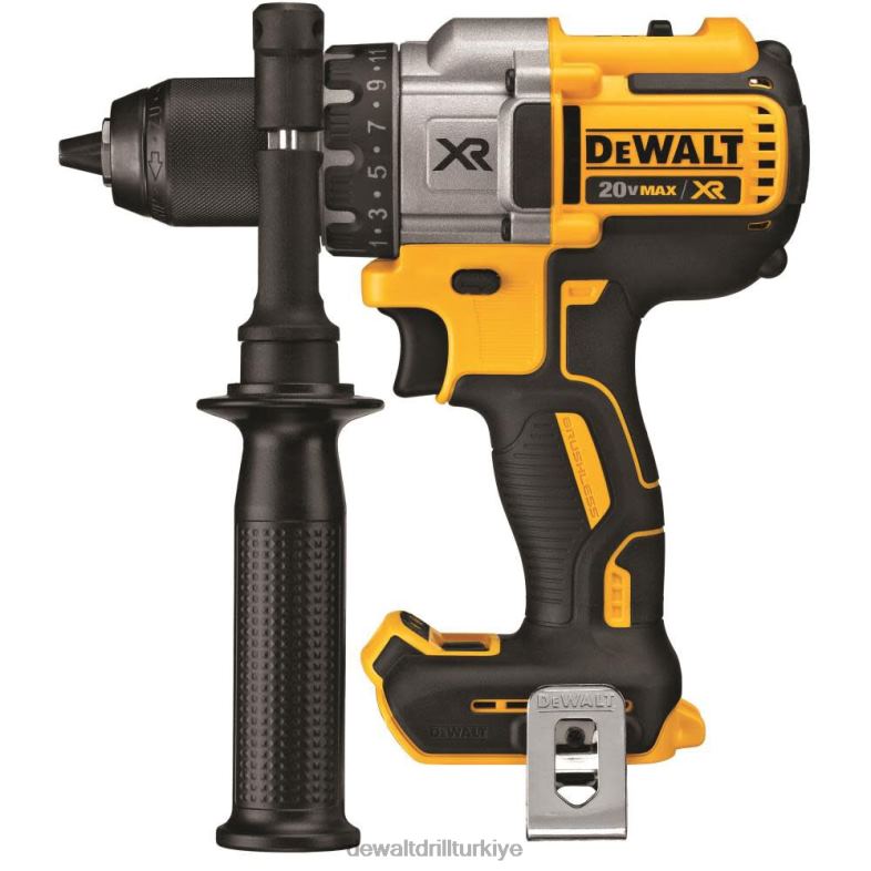 dcd991b - 20v max xr lityum iyon fırçasız 3 vitesli matkap/tornavida (çıplak alet) DEWALT R206828 aletler