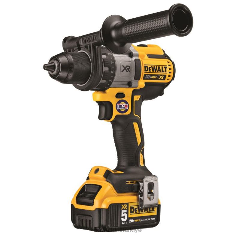 dcd991p2 - 20v max xr lityum iyon fırçasız 3 vitesli matkap/sürücü kiti DEWALT R206864 aletler