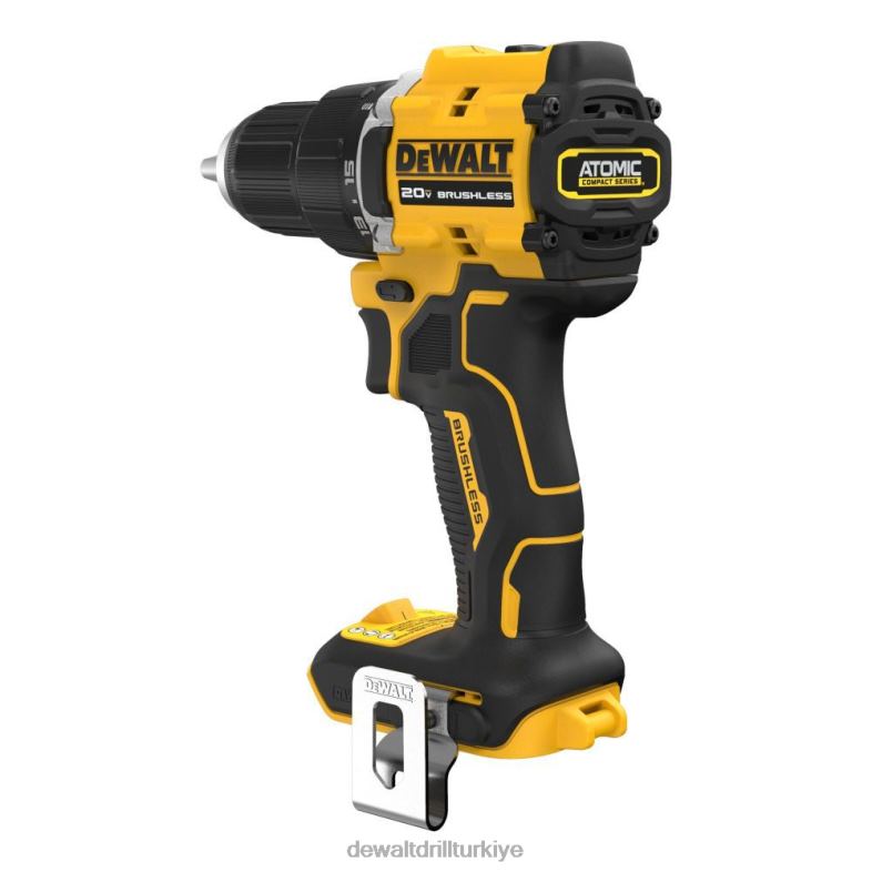 powerstack 20v maksimum pil ve şarj kiti paketi ile atomik kompakt matkap sürücüsü DEWALT R2068160 aletler