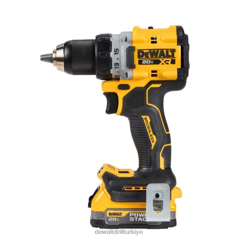 powerstack'lı 20v xr kompakt matkap sürücüsü DEWALT R206824 aletler