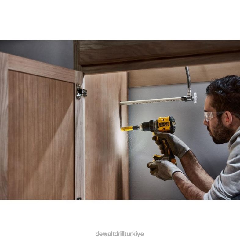 powerstack'lı 20v xr kompakt matkap sürücüsü DEWALT R206824 aletler