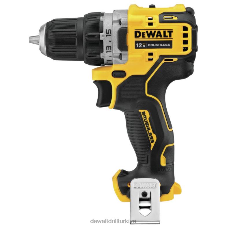 xtreme 12v max fırçasız 3/8 inç akülü matkap sürücüsü (çıplak alet) DEWALT R2068103 aletler