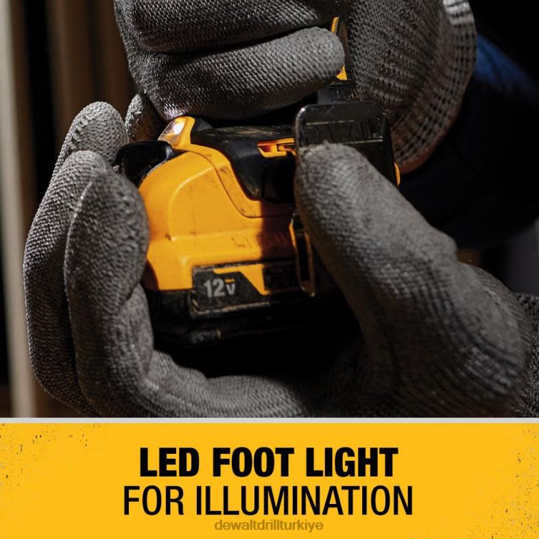 xtreme 12v max xr matkap sürücüsü seti DEWALT R206816 aletler