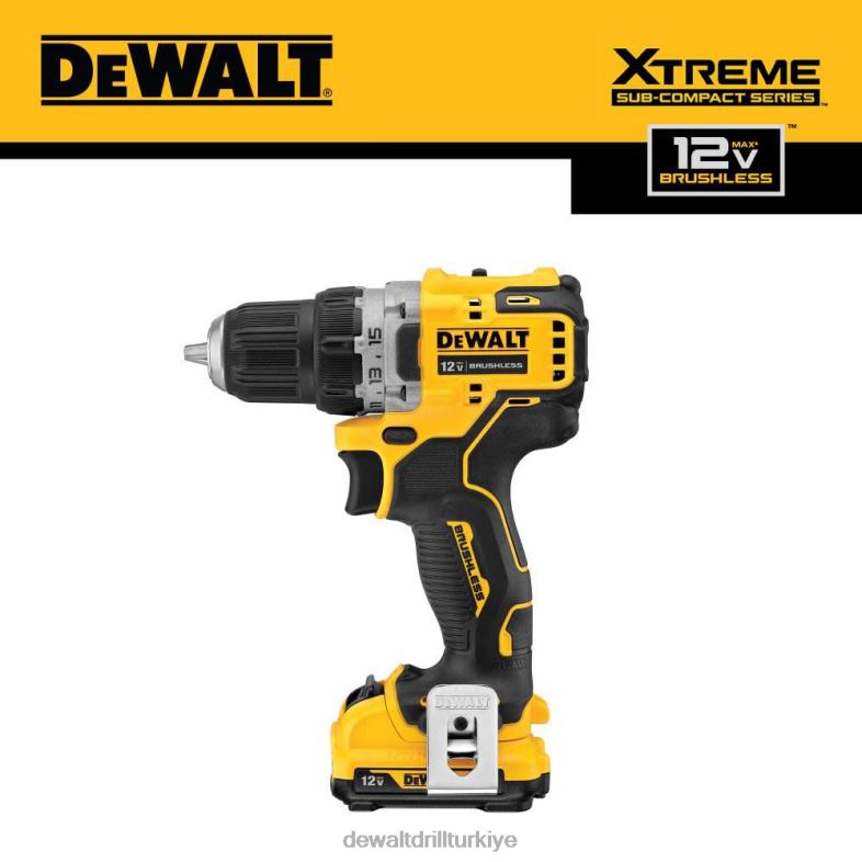 xtreme 12v max xr matkap sürücüsü seti DEWALT R206816 aletler