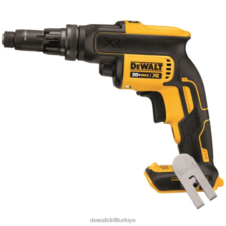 20 v max xr ters kavramalı ayarlanabilir torklu vida tabancası (çıplak alet) DEWALT R206841 aletler