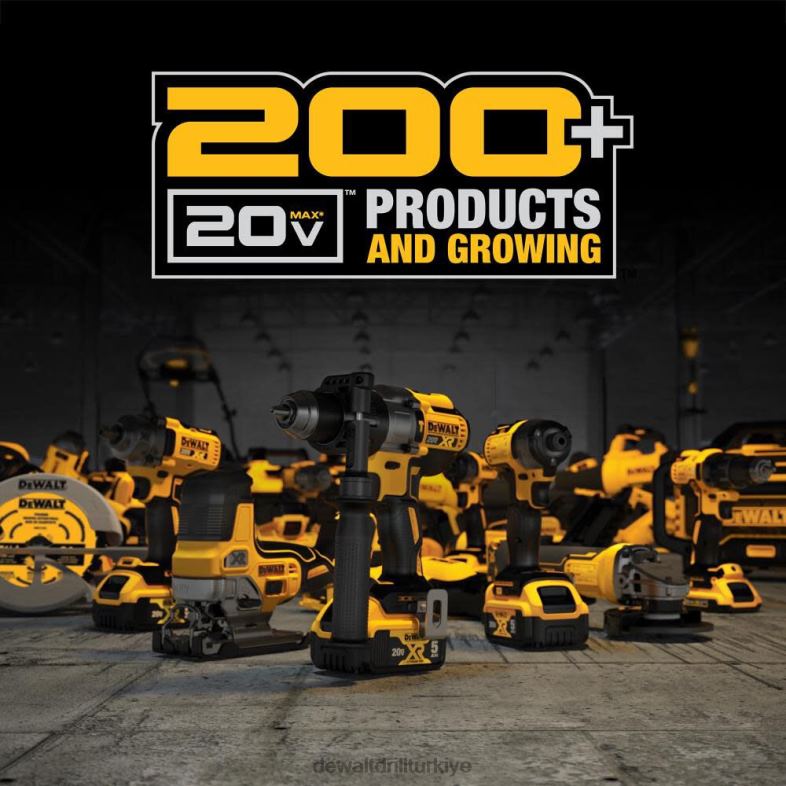20 v max xr ters kavramalı ayarlanabilir torklu vida tabancası (çıplak alet) DEWALT R206841 aletler