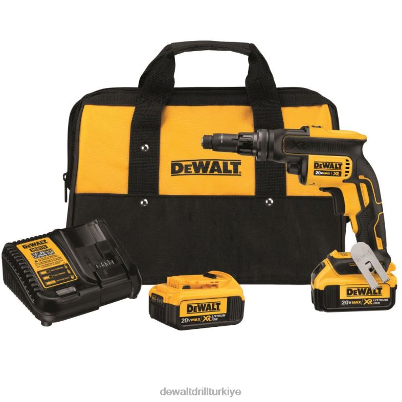 20 v max xr ters kavramalı ayarlanabilir torklu vidalı tabanca kiti DEWALT R206894 aletler