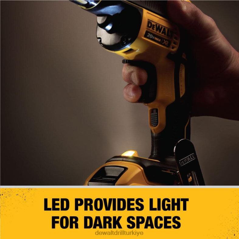 20v max xr li-ion fırçasız alçıpan vidalama tabancası seti DEWALT R2068119 aletler